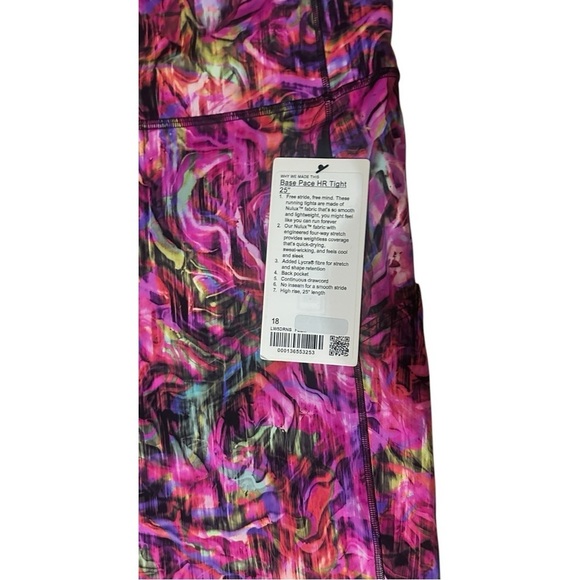 Lululemon Plus Size Women’s Multi Color Fast And Free Leggings Size 18 - Picture 8 of 13